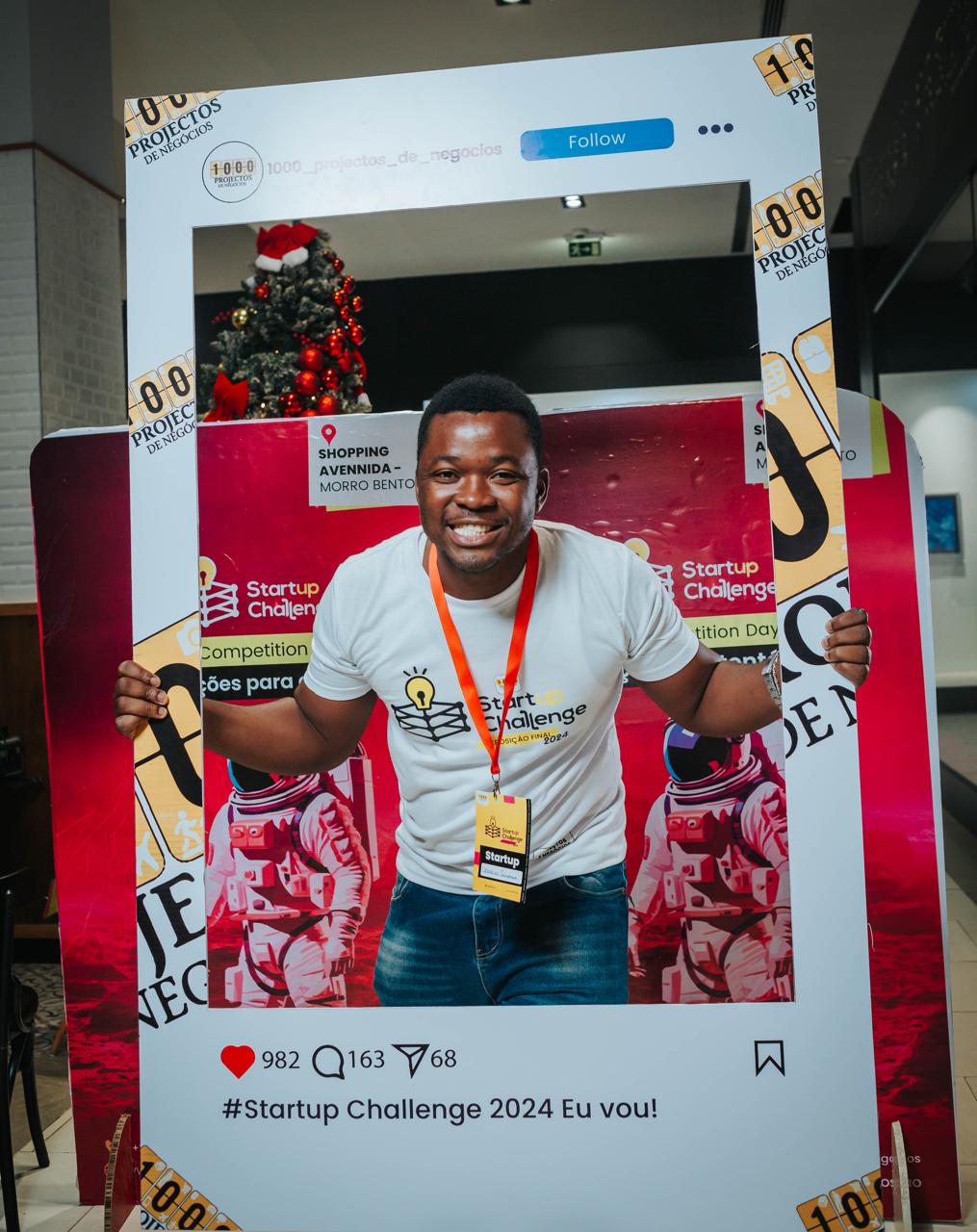 Momento de Pitch da Startup